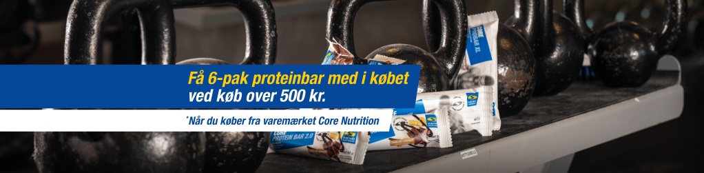 Kun i dag! Kb for 500 kr. fra varemrket Core Nutrition, f gav